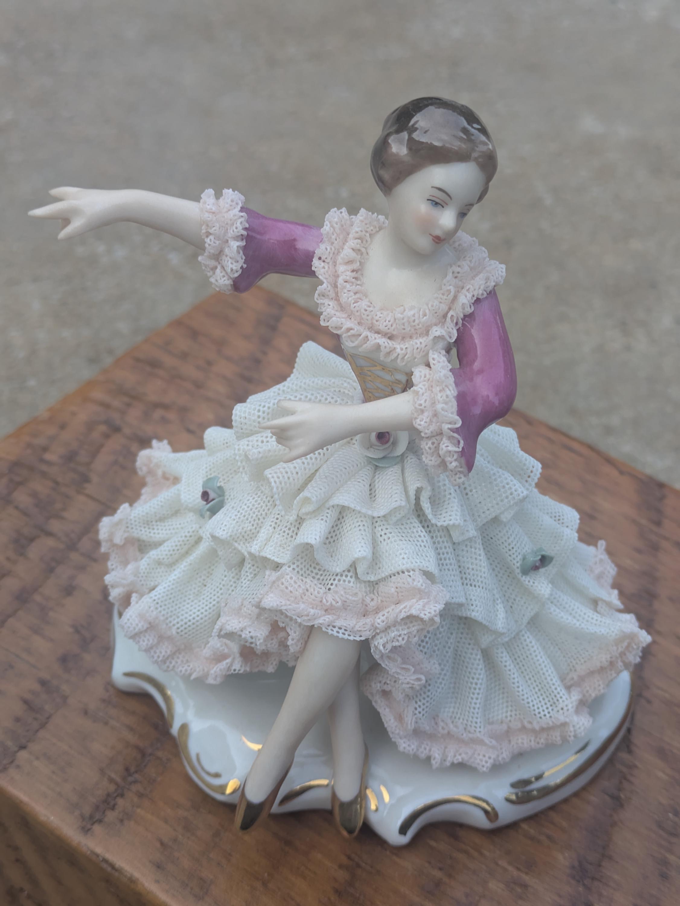 Dresden lace doll - Etsy 日本