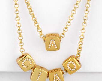 Gold Necklace Kim Kardashian - Etsy