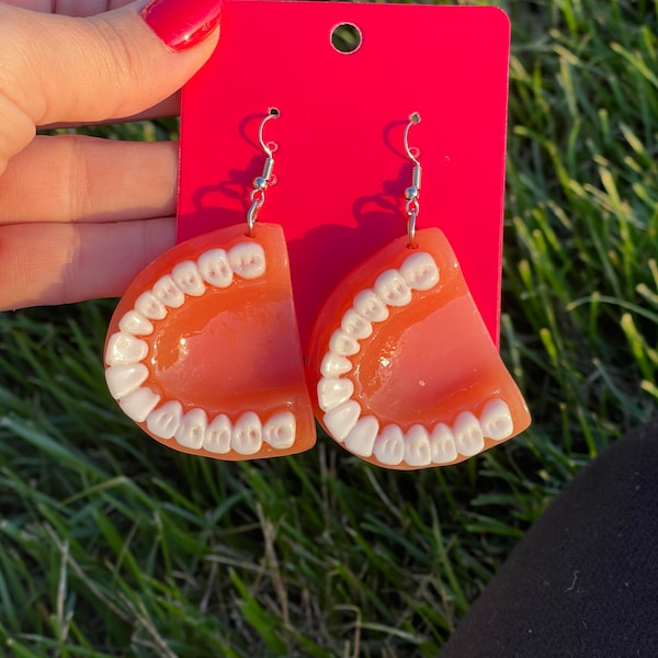 Fake Tooth Jewelry Etsy