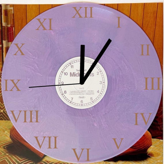 Midnights Clock Taylor Swift - Etsy