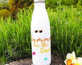 Summer Cartoon Stainless Steel Water Bottle: Picnic Essential
