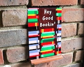 Book Lover Wall/Door Sign: Colorful Library Decor