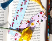 Christmas Pattern Bookmarks | Candy Cane | Gingerbread men | Santa | Holly | Snowman | Stocking Stuffer