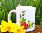 Bright, Colourful Spring-Themed Mug | Teacher Gift