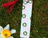 Doughnut Pattern Bookmark: Sweet Treat Reader Gift