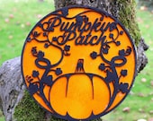 Pumpkin Patch Wall Art | Laser Cutter | Halloween Sign