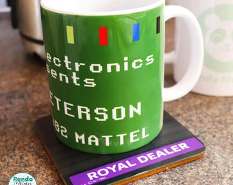 Intellivision Game Cartridge Coasters | 6 Designs | Retro Gaming