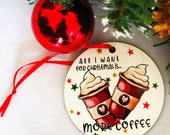 Seasonal Sip: Coffee Addict's Ornament for the Tree