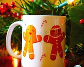 Gingerbread Man Christmas Mug: Festive Holiday Cheer (11oz)