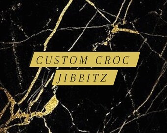 Handmade Custom Croc Charms - Personalized Jibbitz for Your Style - Unique Shoe Accessories - Perfect Gift for Croc Lovers!