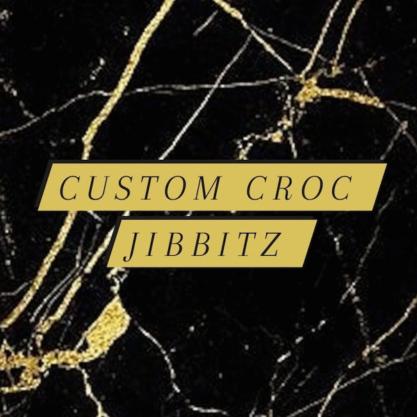 Handmade Custom Croc Charms - Personalized Jibbitz for Your Style - Unique Shoe Accessories - Perfect Gift for Croc Lovers!