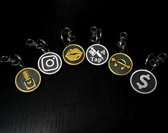 Custom NFC Keychain | Digital Business Card, Tap to Connect