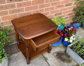 Ercol lamp table