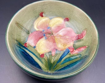 Small Moorcroft Footed Dish 1928 - 1949