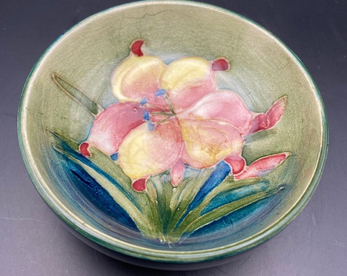 Small Moorcroft Footed Dish 1928 - 1949