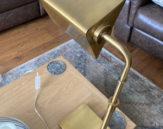 Brass Bankers Lamp by Ralph Lauren