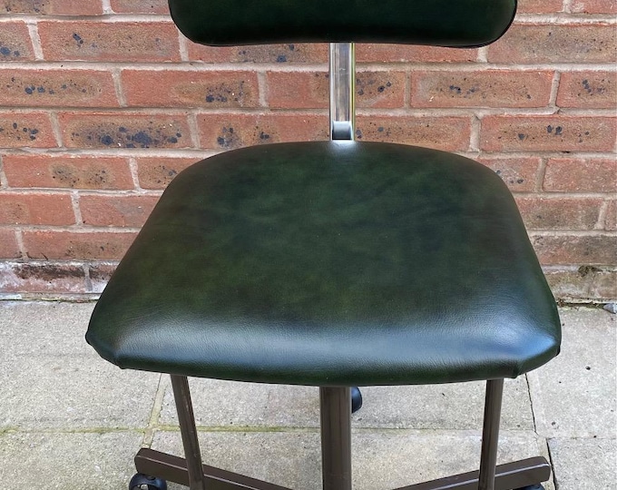 A vintage late 1980's office chair