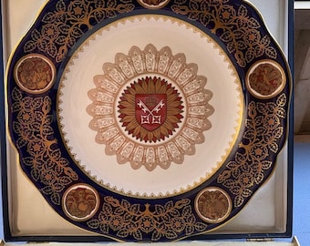 Limited Edition Plate Commemorating The Restoration of York Cathedral