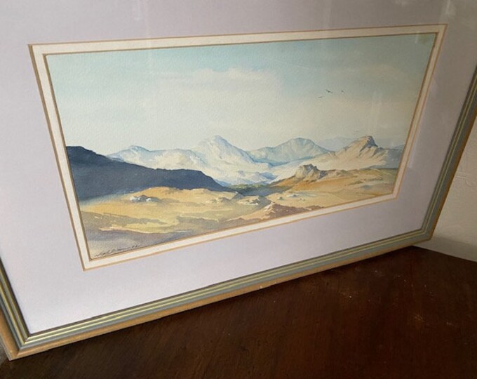 Nigel Dixon ( b 1933) Original Watercolour