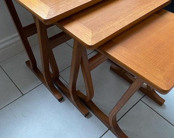 Mid-Century Parker Knoll Nest of Tables