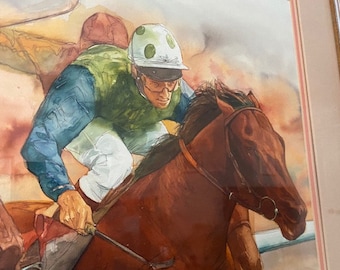 Original Water Colour Painting By Alan Brassington