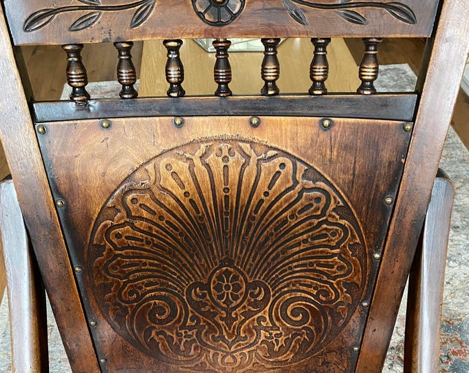 Antique early Edwardian rocking chair