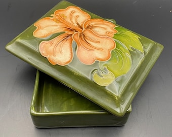 Moorcroft Trinket Box