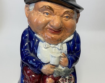 Burlington Ware Erbert Appyday Jug (rare blue coat)