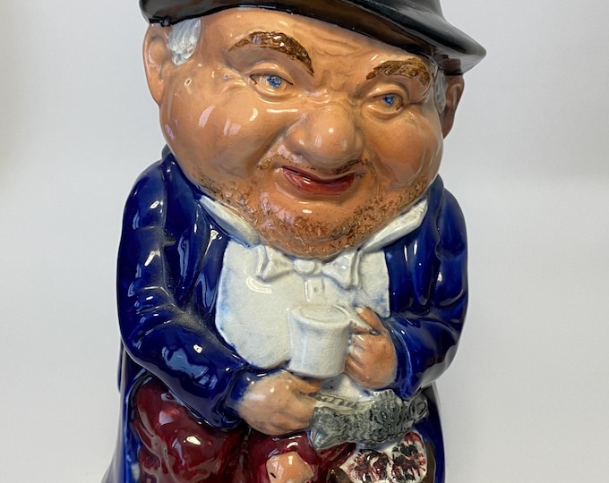 Burlington Ware Erbert Appyday Jug (rare blue coat)