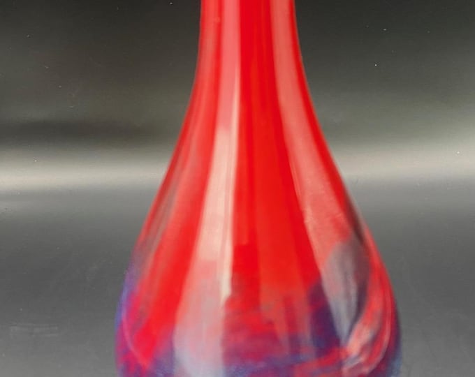 A Perfect Royal Doulton Flambe Veined No 1612 Vase