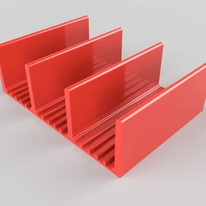 Modern 3-Bar Soap Dish STL | 3D Print Your Own Bathroom Storage