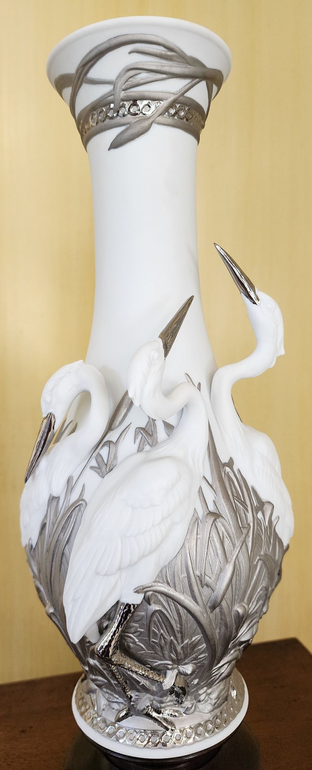 Lladro Herons' Realm Vase Etsy