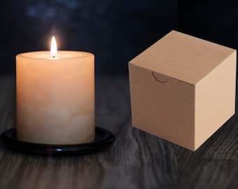 Candle Box Template: DIY Scented Candle Packaging (SVG, PDF)