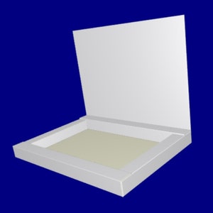 Tray Box Selbstsichernd, Geschenkbox Vorlage SVG 18 x 12 cm, Box, Verpackungsbox SVG, Box Vektor, Schneidemaschine, Sofort Download, digitale Datei