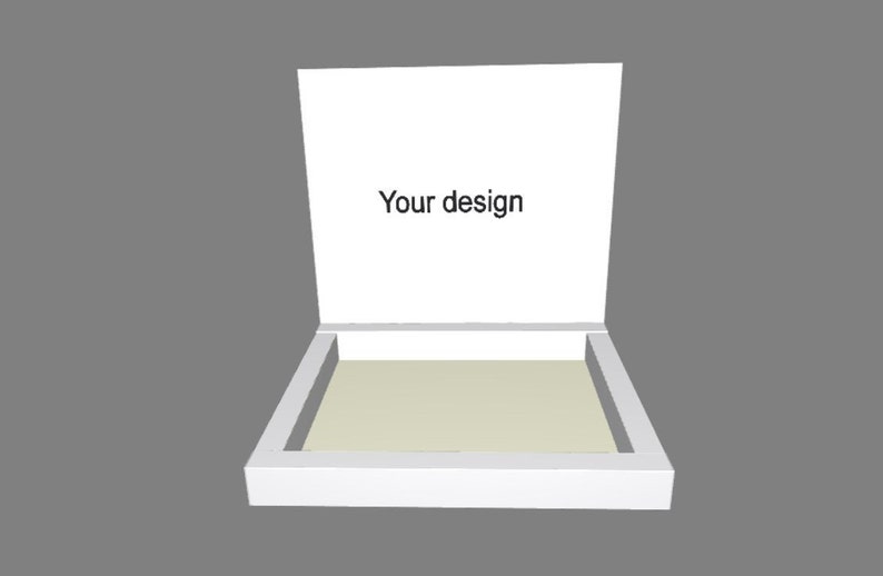 Plateau boîte autobloquante, modèle de boîte cadeau SVG, boîte DXF, boîte d'emballage SVG, vecteur de boîte, pour machine de découpe, téléchargement immédiat, fichier numérique image 3