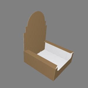 Exibir modelo de caixa de presente SVG, caixa DXF, caixa de embalagem SVG, caixa de exibição para Cricut, download instantâneo agora, caixa de favores, criador de Cricut, caixa de joias