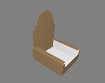 Display Gift Box Template SVG DXF: Cricut, Jewelry Box (Digital Download)