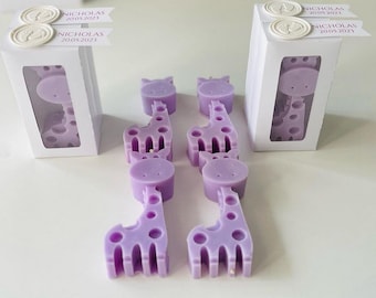 Giraffe Candle & Soap Box Template SVG: DIY Packaging (Digital Download)