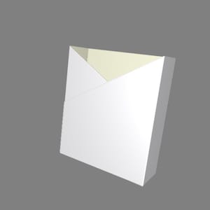 Scatola di sapone quadrata SVG, modello di imballaggio di sapone artigianale per saponi fai da te, per macchina da taglio, download istantaneo ora, Cricut maker