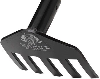 7" No Break Rake with 54-60" Ash or Fiberglass Handle Made in USA