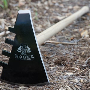 Rogue 70HRH Rake/Hoe Fire Tool With 40" Hickory Handle (USA