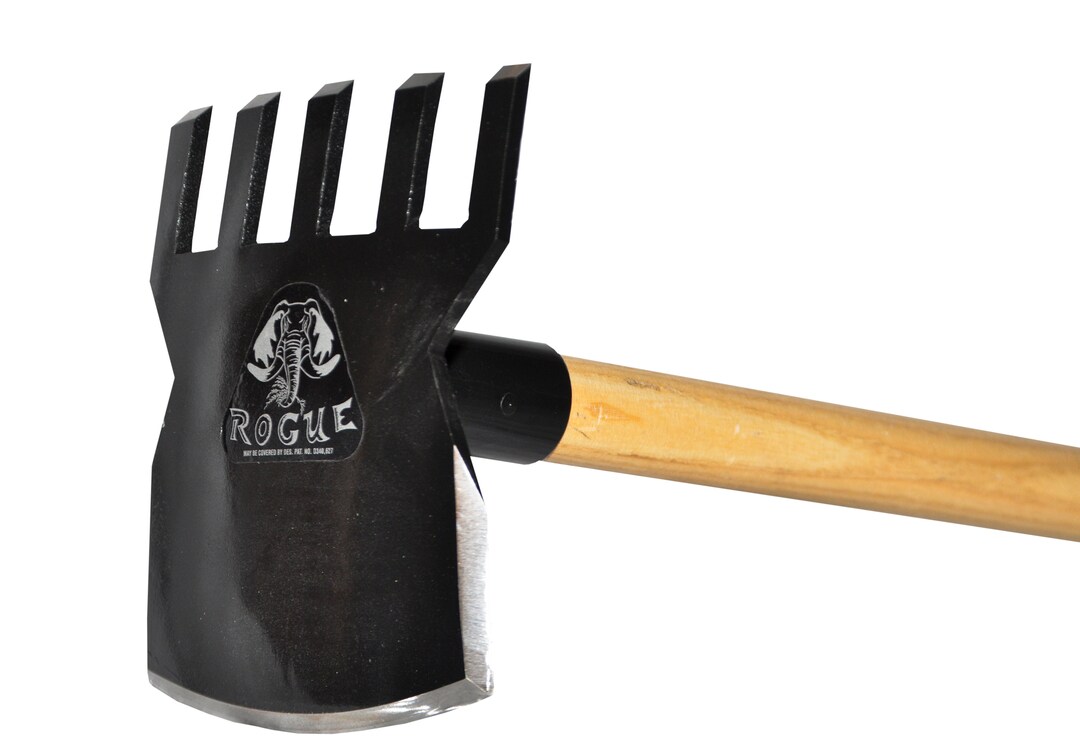 Hoe/rake Combination Tool With 7 Inch Blade and Long Handle Etsy