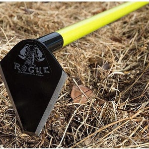 5 Inch Steel Triangle Flat Blade Cotton Hoe with 60 Inch Handle