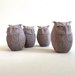 Handmade Ceramic Owl Sculpture - Ceramic Figurine - Handmade Ceramic Owl - Handmade Ceramic Owl Figurines