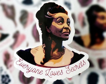 Bridgerton Sticker, Lady Danbury, Quote Sticker