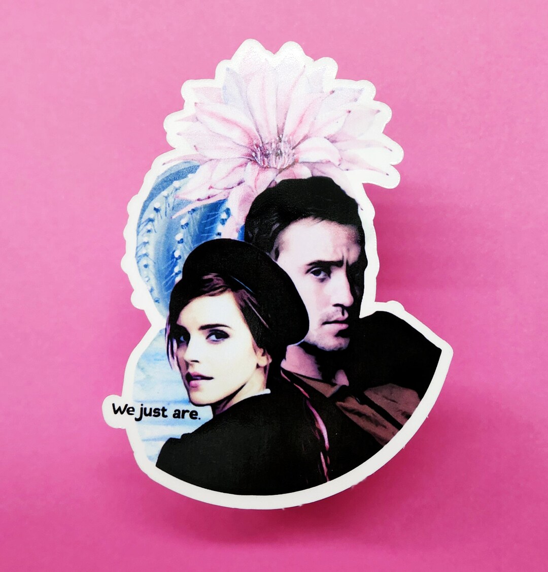 Dramione, Draco Malfoy, Hermione Granger, Measure of a Man, Booktok Sticker Etsy