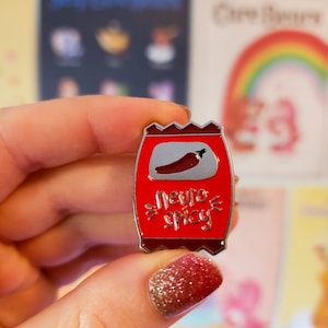 Neurospicy Enamel Pin, Neurodivergent Pin