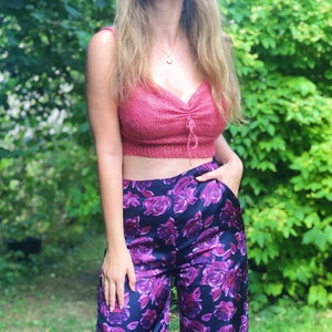 Knit Top Pattern, Knitted Top Pattern, Easy Knit Top, Knit Glitter Top ...