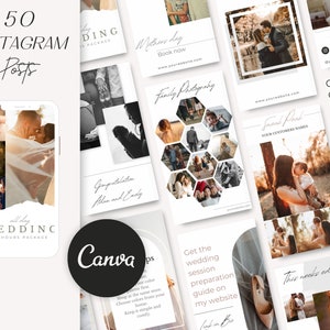 Photographer instagram template - Photography Pricing List - photography instagram story - Mini Session - Social media canva template- Marie