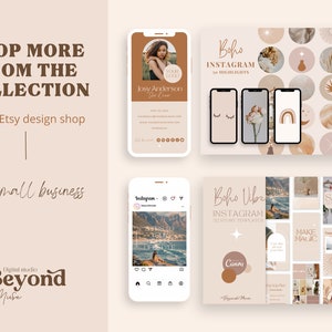 Wix Website Template Boho Coach Wix Web Design Neutral - Etsy